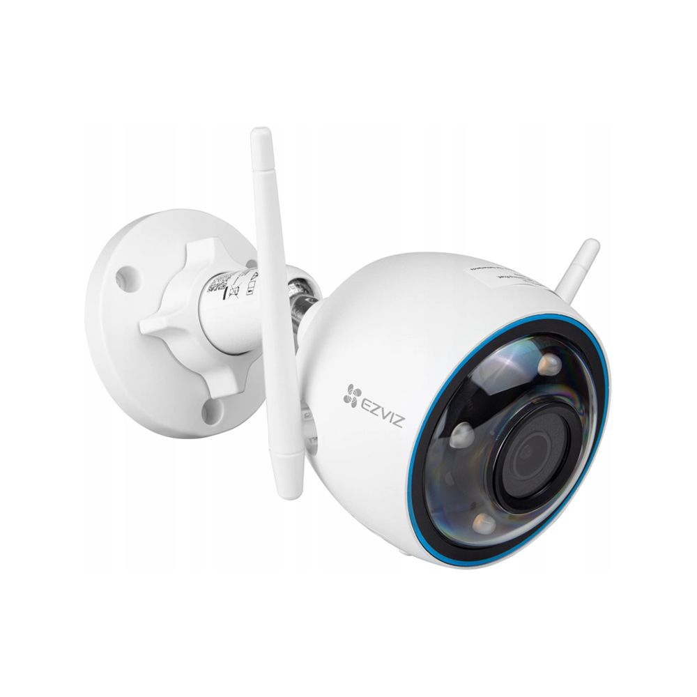CÁMARA IP WIFI EXTERIOR | 3MP | FIJA | SIRENA Y LUZ ESTROBO | COLOR VU | AUDIOBIDIRECCIONAL | 512GB